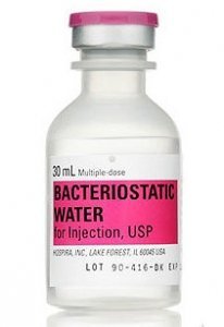 Bacteriostatic water