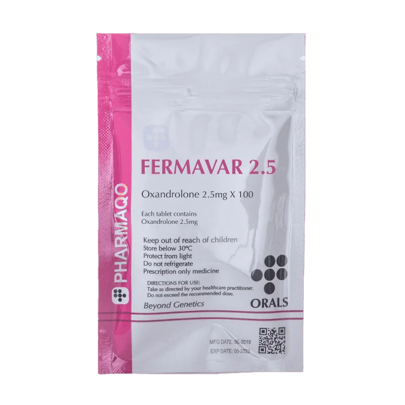 FermaVar 2.5mg 100 tabs – PharmaQo Labs picture